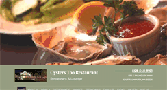 Desktop Screenshot of oysterstoo.com